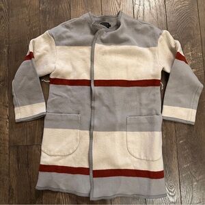 Pendleton Wool Striped Blanket Coat Jacket Parka‎ Women's Extra Large XL